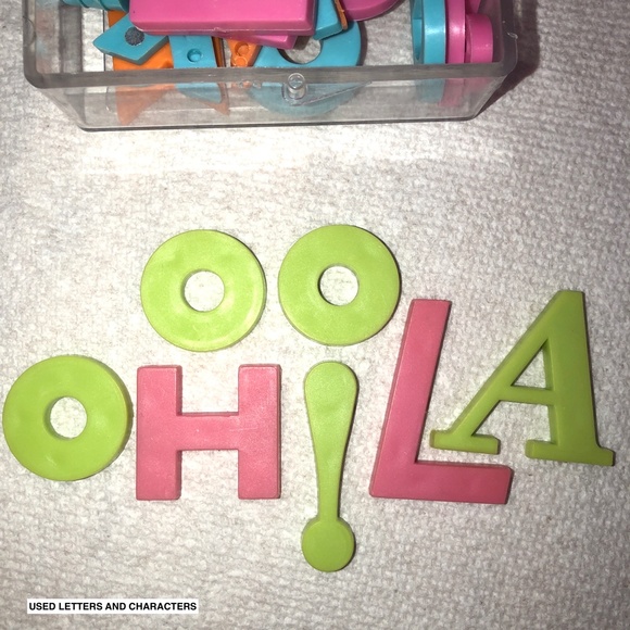 ALPHABET MAGNUTZ by Goroku Super Strong Set of 43 Refrigerator Magnets in Box - Picture 6 of 11